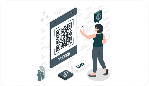QR code example showing how QR codes store information